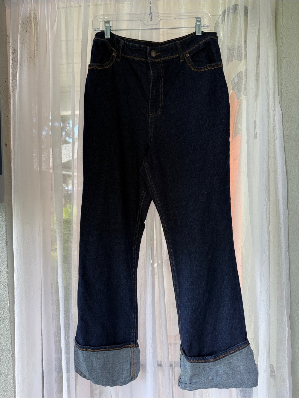 House of Harlow 1960 Dark Indigo Relaxed Jeans